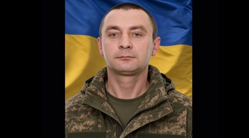 Помер захисник із Борислава Василь Хомин